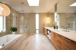 Bath and kitchen in one room photo
