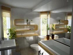 Bath And Kitchen In One Room Photo