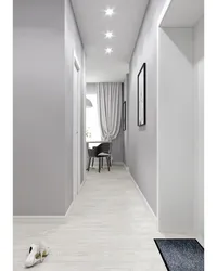 Интерьер серого коридора в квартире фото