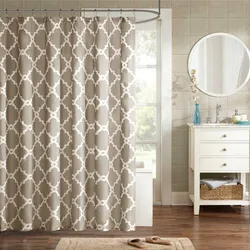 Modern Curtains For The Bathroom Photo