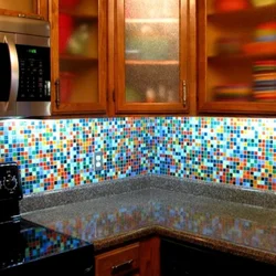 Glass Mosaic For Kitchen Photo