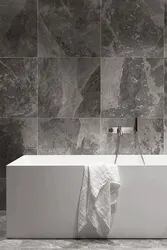 Bathroom Gray Marble Photo