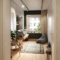 Interior room of a small apartment