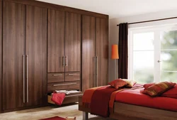 Photo of fashionable wardrobes in the bedroom