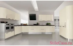 Magnolia-Colored Kitchens In The Interior
