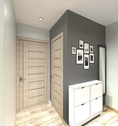 Hallway 9 sq m square design