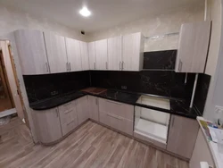 White Marquina Marble In The Kitchen Interior Photo