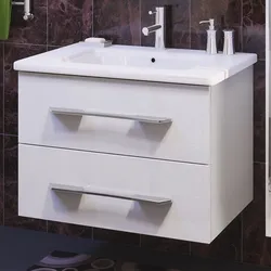 Bedside Tables And Mirrors In The Bathroom Photo