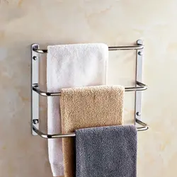 Towel racks for the bathroom photo