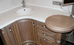 Corner Kitchen Sink With Cabinet Photo Small