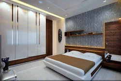 Фото спальни в современном стиле с купе