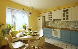 Kitchen wall color design