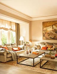 Living Room Photo In Warm Colors Photo