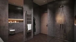 Dark Style Bathroom Photo