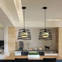 Потолочный светильник на кухню фото