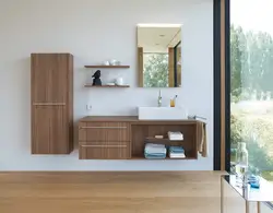 Интерьердегі ванна бөлмесіне арналған ілулі шкаф