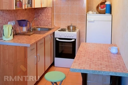 Расставить мебель в маленькой кухне фото