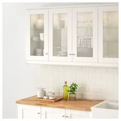 White budbin kitchen in real interior