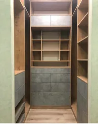 Photo of storage rooms in an apartment in a panel house