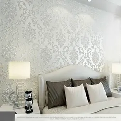 Белые стены в интерьере спальни фото