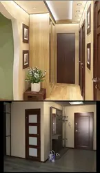 Apartment renovation design photo inexpensive hallway