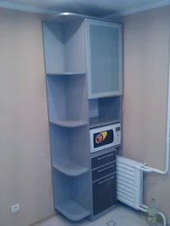 Шкаф пенал для микроволновки на кухню фото