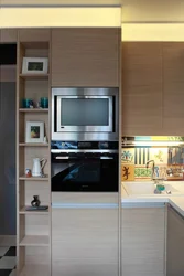 Шкаф Пенал Для Микроволновки На Кухню Фото
