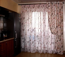 Curtains For The Kitchen With Rings Photo