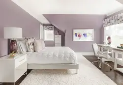 How to paint a bedroom in two colors photo