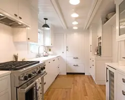 Light design for a small kitchen