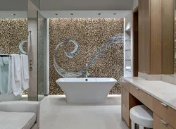 Marble and mosaic bath design