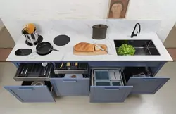 Functional kitchen interior