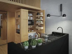 Functional kitchen interior
