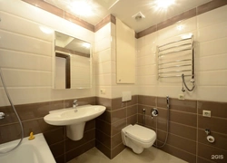 After renovation in the bathroom photo design