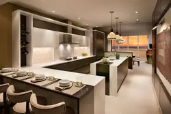 Expensive modern kitchen design photos in modern style