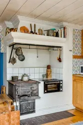 Photo of kitchen design with stove
