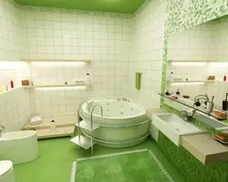Дизайн комнаты кухни ванны