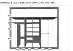 Кіріктірілген кіреберіс шкафтарының фото диаграммасы