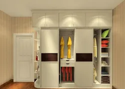 Hallway with 2 cabinets design