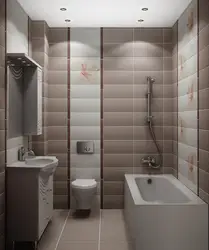 Дизайн ванной из дешевой плитки