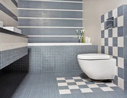 Checkerboard Bathroom Tiles Photo