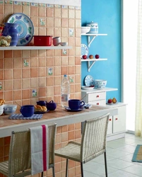 Tiling the kitchen photo