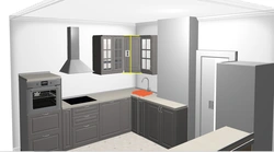 Kitchen design with box 9