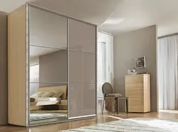 Wardrobe design for a bedroom in a modern style photo