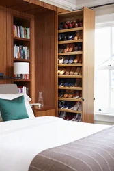 Wardrobes shelves for bedroom photo design