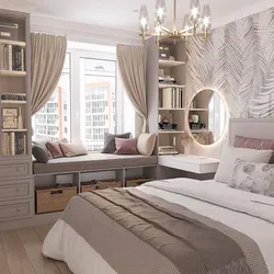 Bedroom design 2 sq m photo