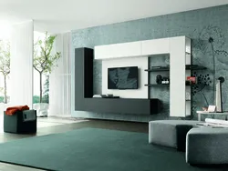 Modern Walls In The Living Room 2023 Photos