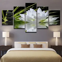 Posters for bedroom interior on the wall