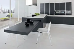 Kitchen design pull out table