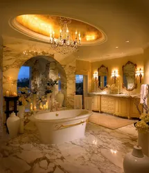 Expensive bathroom interiors